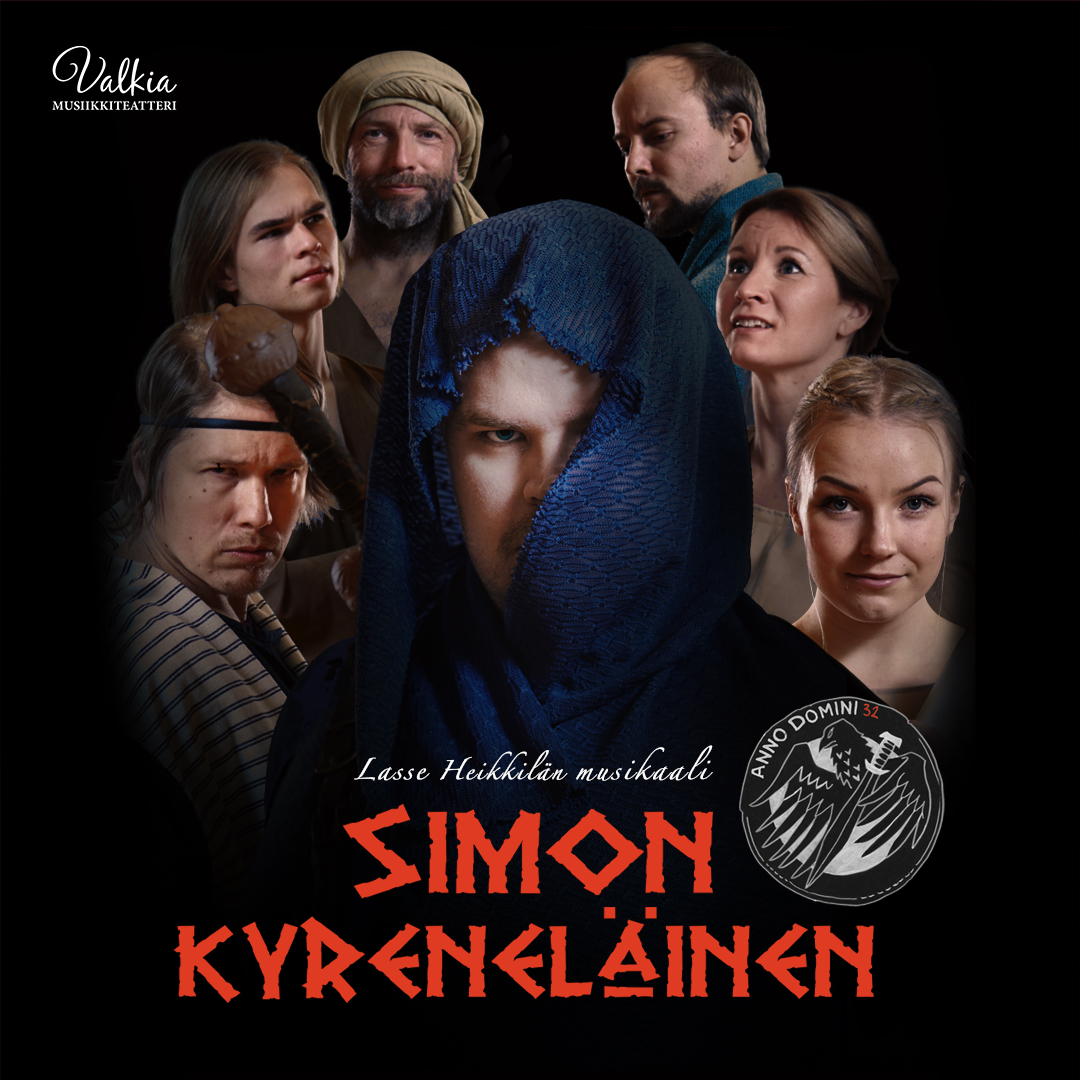 Lasse Heikkilän pääsiäismusikaali Simon Kyreneläinen Kangasala-talossa 13.9. ja 29.9.2020.