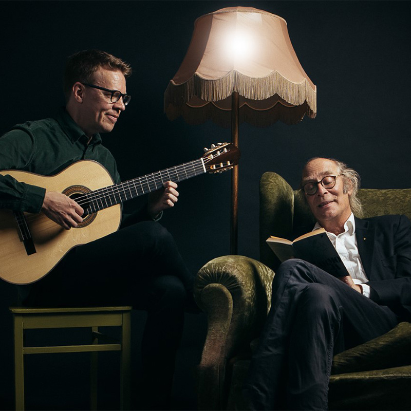 Harmo ja minä – Andalusialainen elegia Kangasala-talossa marraskuussa 2020 on kahden huipputaiteilijan Petri Kumelan kitaransoiton ja Vesa Vierikon kerronnan ylistys ihmisen, eläimen ja luonnon yhteiselolle.