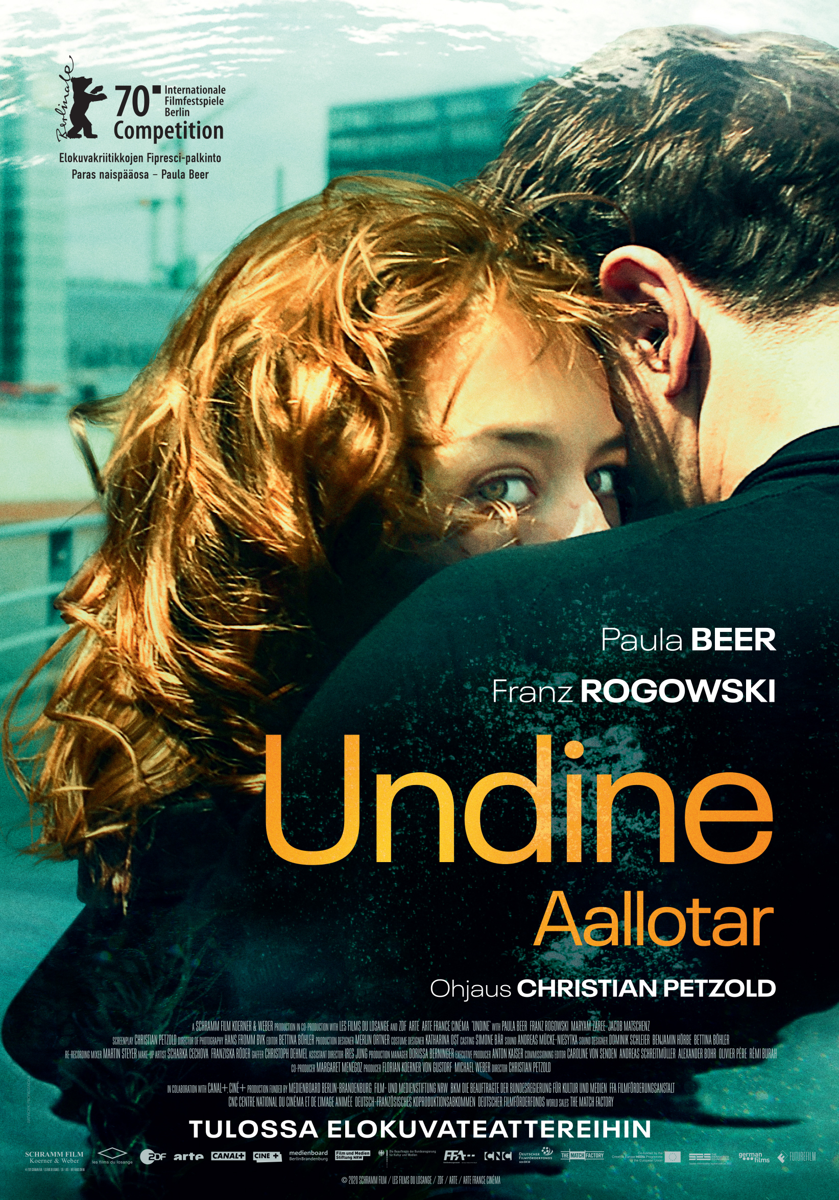 Christian Petzoldin elokuva Undine - Aallotar Kangasala-talon K-Kinossa lokakuussa 2020.