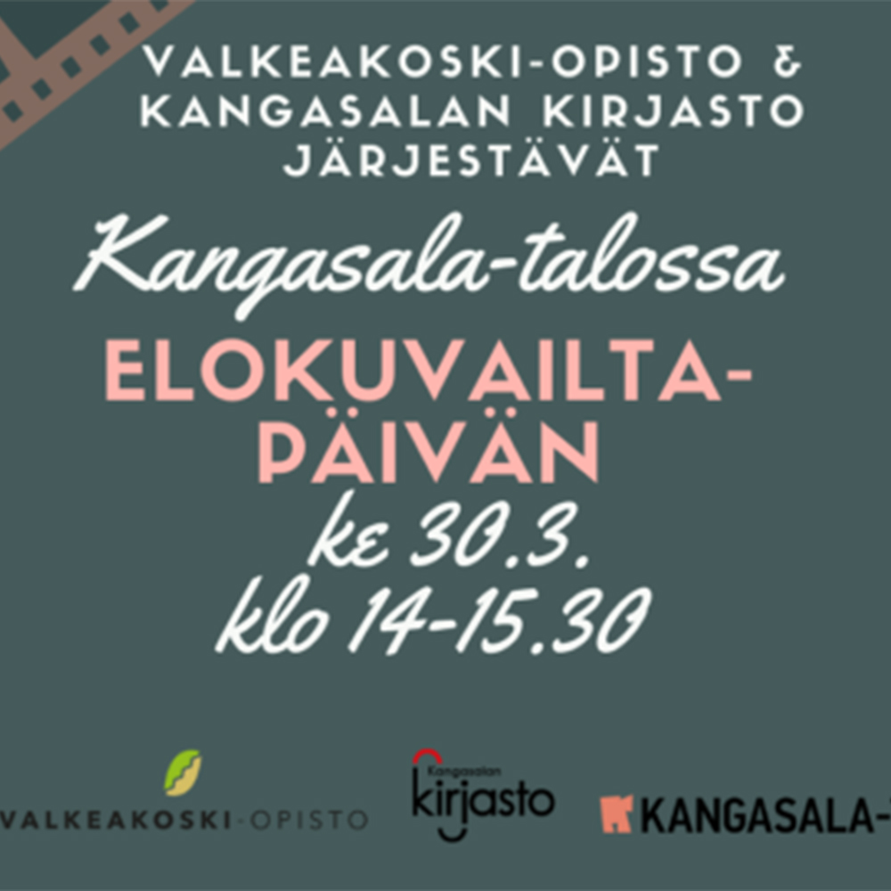 Elokuvailtapäivä Kangasala-talossa 30.3.2022.