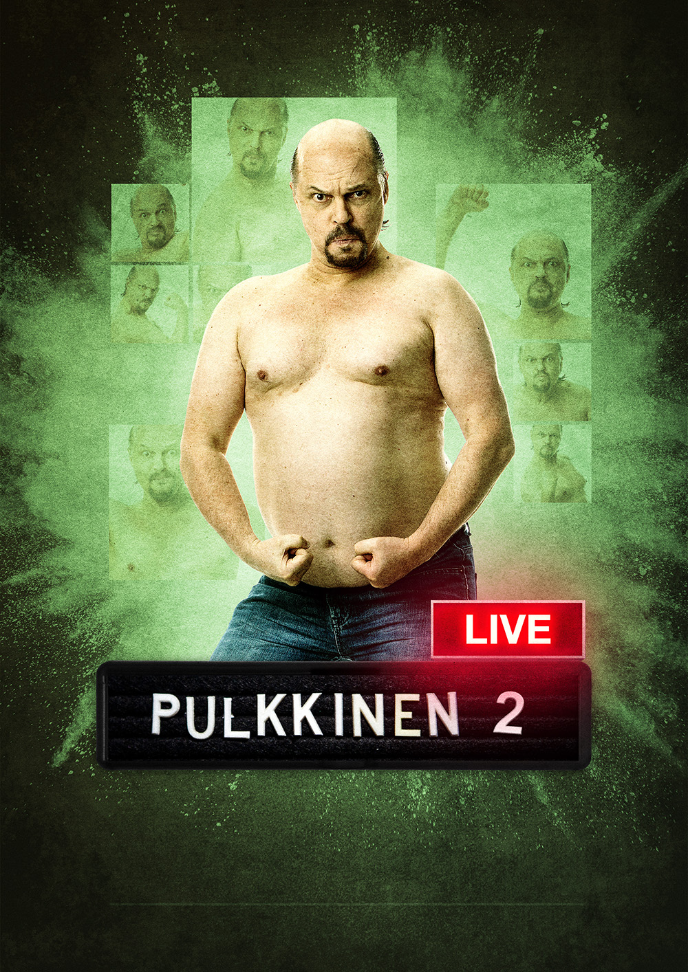Pulkkinen Live 2 töräyttää Kangasala-talon lavalle Pulkkisen kakkoskauden hahmot tiukasti aikaamme pureutuvissa sketseissä 6.4.2023.