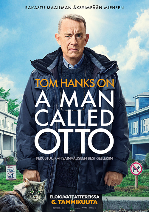 Koomiseen ja koskettavaan bestselleriin perustuva elokuva A Man Called Otto Kangasala-talon K-Kinossa tammikuussa 2023.