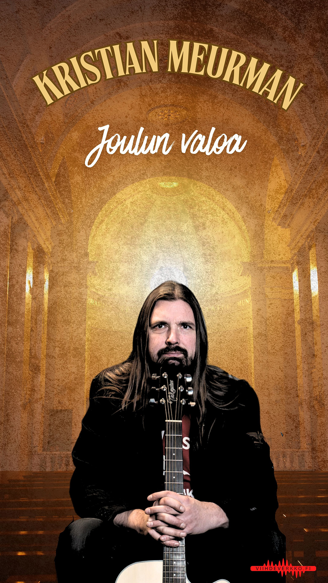 Kristian Meurman Kangasala-talossa 8.12.2026 – akustinen joulukonsertti Joulun valoa.